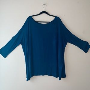 Teal Cotton Tunic